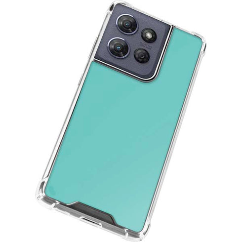 Turquoise Moto G Play 5G (2025) Clear Case